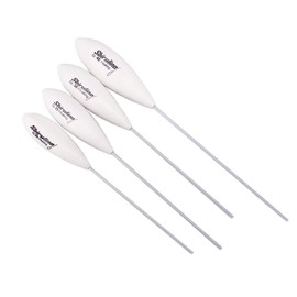 Sbirolino Fishing Floats Fishing Equipment/Trout Fishing Accessories Bombards Spirulino Trout Float Set of 4 Semi-Floating White 20-25-30-40 g
