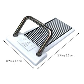 NUOBESTY Miniature Furniture Dollhouse Accessories Metal Treadmill Decoration Fitness Equipment Model for Doll House Ornament