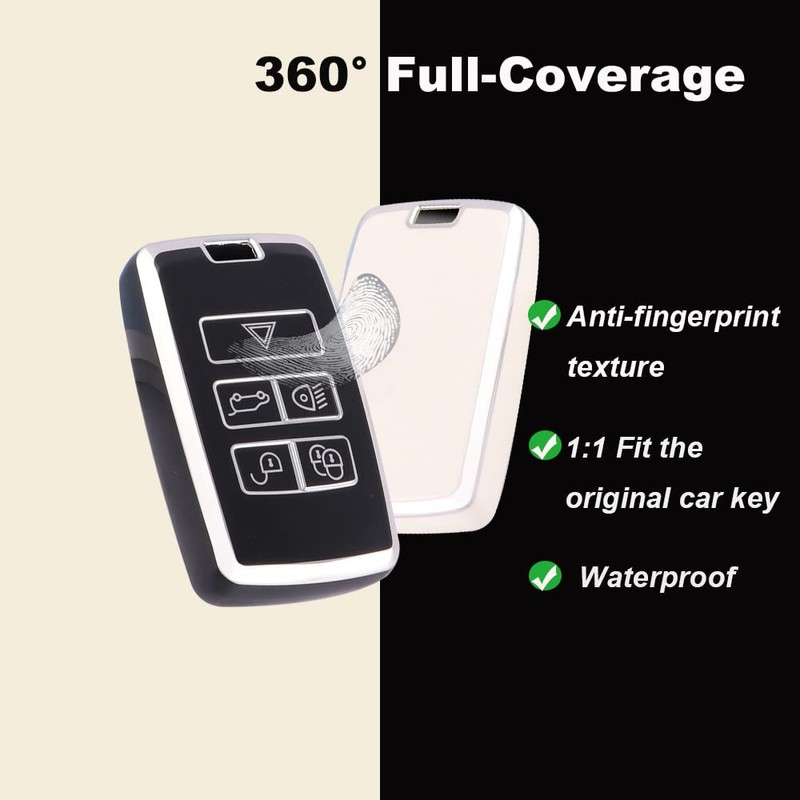 ontto TPU Car key case cover Fit Land Rover Defender