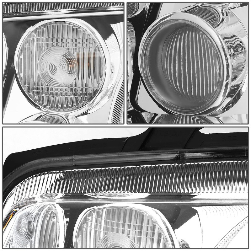 Auto Dynasty [Euro Model] E-Code Style Halogen Headlight with Fog