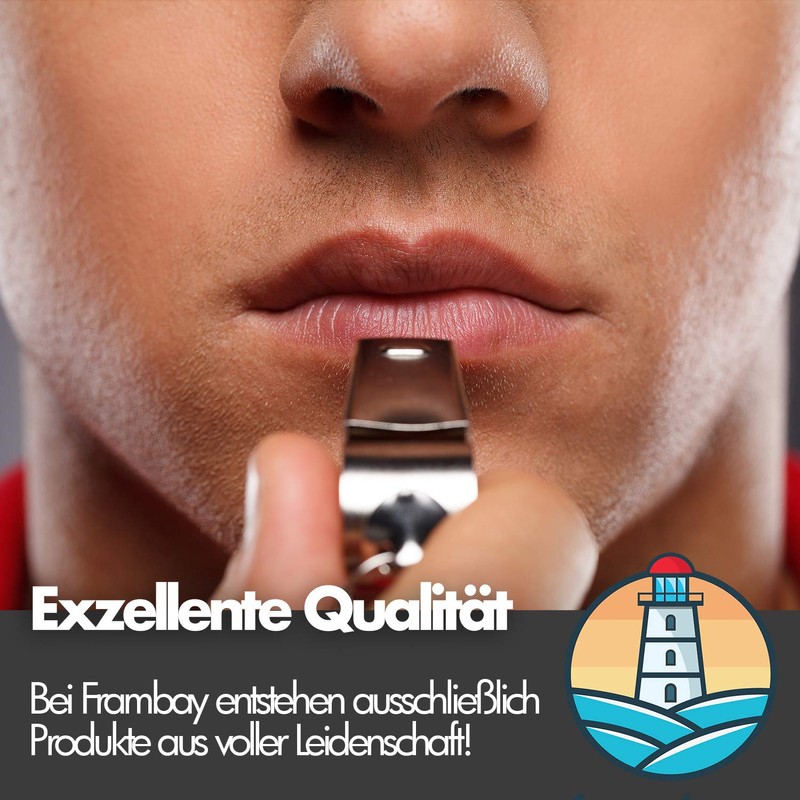 Frambay premium whistle - professional whistle with excellent sound -