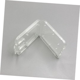 KONTONTY 20pcs Transparent Memory Card Case Holder for T Flash Cards Lightweight and Portable Storage Organizer Durable and Odorless Design Easy Access Prevents Loss