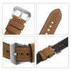 EACHE 20mm Leather Watch Band, Crazy Horse Watch Replacement for