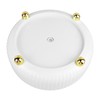 Rotatable Storage Tray Plastic Large Capacity Rotating Organizer Tray Desktop