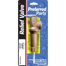 Rheem SP12575B Water Heater Relief Valve, 5-1/4" Temperature & Pressure w/2" Sensor - 105,000 BTU/HR