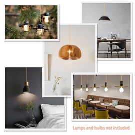 Helunsi 32.8ft Cloth Covered Lamp Cord, 18 AWG 2 Conductor Beige Vintage Electrical Cord Braided Electrical Wire, 18 Gauge Round Rayon Fabric Covered Wire for DIY Antique Industrial Lighting Project