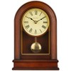 Bulova B7467 Hardwick Mantel Clock | Traditional Hardwood Case with