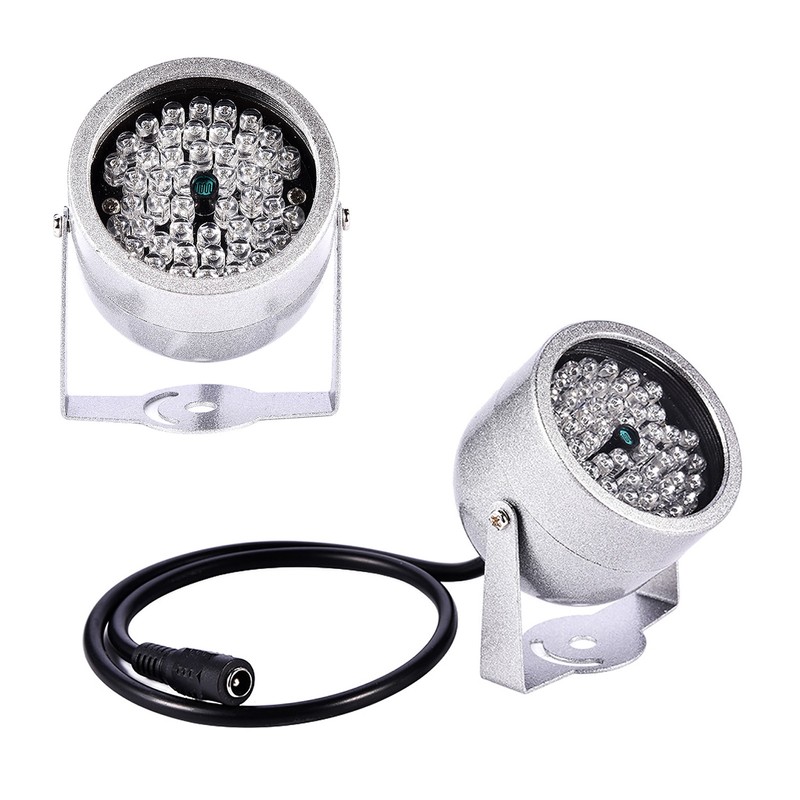 48 LED IR Illuminator Lights Waterproof Infrared Night Vision Light