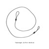 HOMSFOU 10 Pack Elastic Stylus Lanyard, Coil Spring Anti-Loss Strap