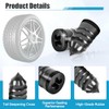90 PCS Tire Repair Kit with Screws and Screwdriver for