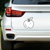 Large 210mm 'Apple' Permanent Sticker Decal for Cars/Windows/Bins/Walls etc (DW00092286)