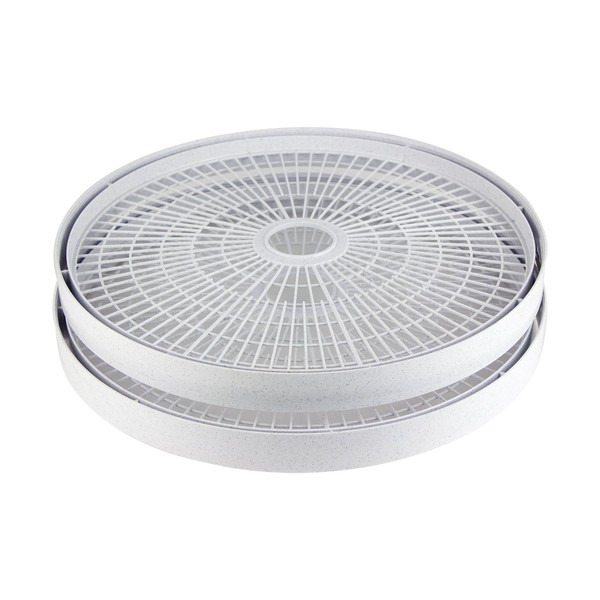 NESCO WT-2SG, Add-a-Tray for Dehydrator FD-37, Gray Speckled, Set of 2