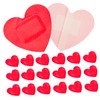 OHPHCALL Heart Shaped Care Patches 50pcs Breathable Hemostatic Stickers for