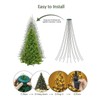 Christmas Tree Decoration Lights with Ring 2m 400 LED Christmas