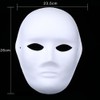 Meipro Paper Pulp Mask Blank White for Hand-Painting Creative Free