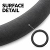 Suede Leather Steering Wheel Cover for Cars – Breathable Non-Slip
