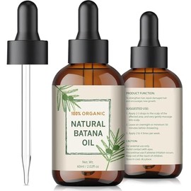 YBW Raw Batana Oil for Hair Growth from Honduras, Dr. Sebi Hair Oil 100% Natural and Pure Nourishment to Eliminate Split Ends and Hair Loss in Men & Women