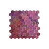 Shimmer Wall Panel Decorativo 4d Lentejuela Hexagonal 30 Pzs