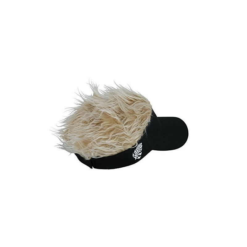 Light B-9 Men's Faux Hair Visors
