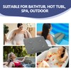 MABOZOO Bath Cushion for Tub with Powerful 4 Non-Slip Suction
