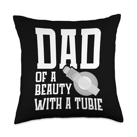 Gtube Accessories for Babies Tubie Supplies Feeding Tube Throw Pillow