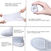 MLUUHK Waterproof Shoe Covers, Reusable Shoe Covers Non-Slip Shoes Boots