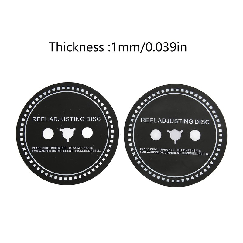 2PCS Nab HUB Adapter Spacer Silicone Reel Adjusting Disc for