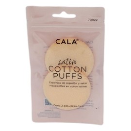 Cala Satin cotton puffs 2 count, 2 Count