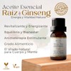 Aceite Esencial de Raíz de Ginseng 100% Puro Grado Alimenticio,