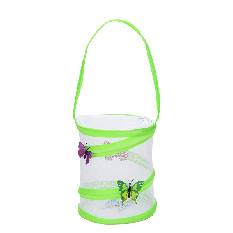 Insect Garden Habitat Foldable Washable and Reusable Butterfly Cage 6.3"