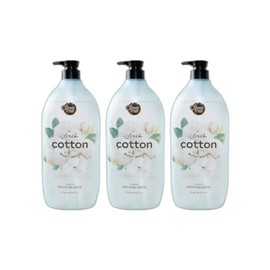 Shower Mate Fresh Body Wash Cotton 1.2kg 3pcs / 샤워메이트 프레시 바디워시 코튼1.2kg 3개