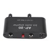 2 Channel Sound Amplifier Balanced 1/4 Inch 6.35mm Gain Independent