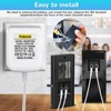 18V 500mA Doorbell Transformer, Video Doorbell Power Adapter Compatible with