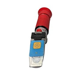28%-62% BRIX x 0.2% Precision BRIX Refractometer - ATC & Illumination Lens for USE in Little OR NO Light. Will Also Enhance The Reading in Standard Lighting. with Unique Serial Number Handheld