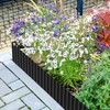 Metal Corrugated Garden Edging 8" x 50Ft, Landscape Edging Border