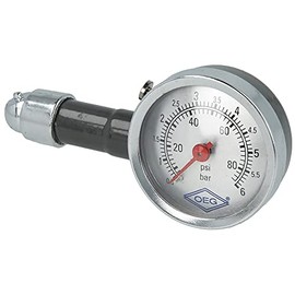 OEG Analogue Pressure Gauge for Expansion Vessels and Tyre Valves Measuring Range: 0-6 Bar
