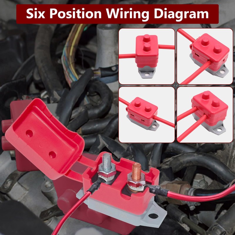 Auto Reset Circuit Breaker, Stud Type Circuit Breakers with Cover,