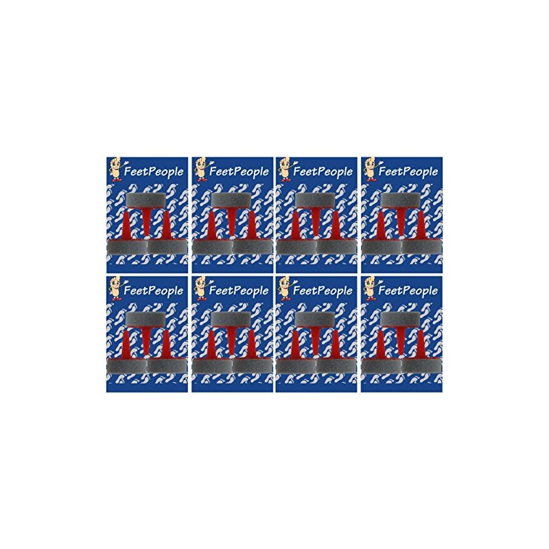 FeetPeople Foam Polish Applicators, 12 Pack