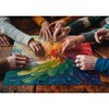 Impossible Puzzle for Adults 1000 Pieces, Rainbow Art Painting Difficult