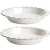 LE TAUCI Pie Pans for Baking 9 Inch, Ceramic Pie