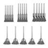 Pack of 20 Drill Wire Brush, Small Wire Brush Set,