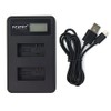 PCATEC GoPro Hero3 Go Pro (AHDBT-201/301) Dual Charger USB Charger