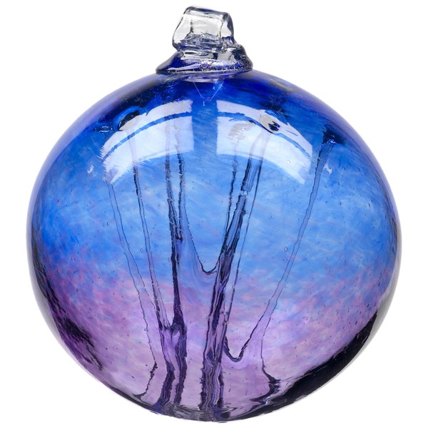Kitras Witch Ball, Cobalt/Amethyst