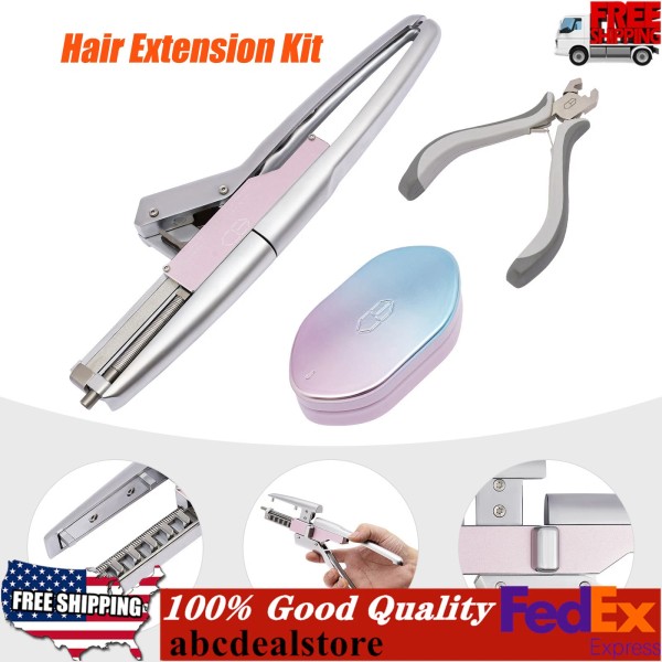 Unbranded 6D Extension Machine Human Hair Extension Kit Set Salon