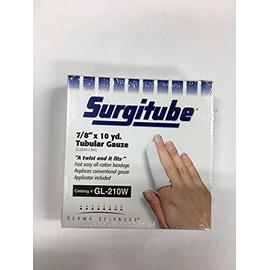 YIDERBO Pregnancy Test Accessories - 7/8" x 10 Yards Tubular Dressing Gauze, White