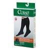 Medline Curad Knee-High 30-40mm Hg Compression Hosiery, Regular Length, Tan,