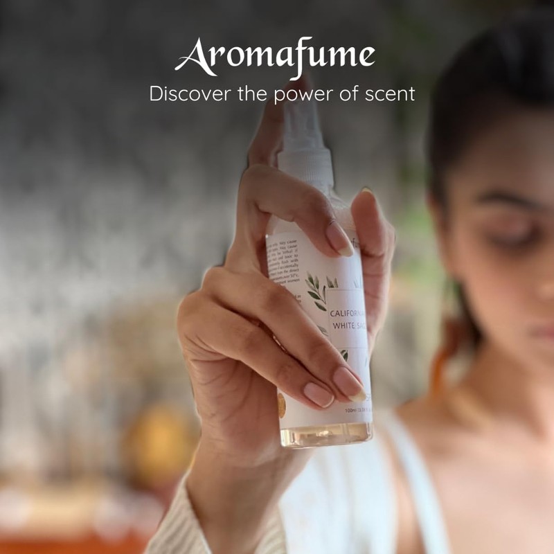 White Sage & Lavender Smudge Spray by Aromafume | 100ml/3.3
