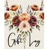 Rustic Floral Guest Journal: An Elegant Fall-Themed Notebook for Recording
