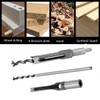 SagaSave 6.4mm Square Hole Drill Bit Opener, 1/4" High-Carbon Steel