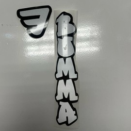 Mafia bike sticker kit - Color: Black and white